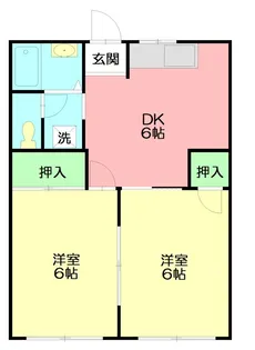 神奈川県厚木市愛甲3【アパート】の間取り