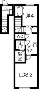 ダンケ【2階】の間取り