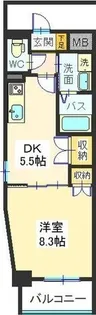 愛知県名古屋市千種区本山町3【マンション】の間取り