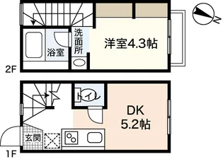 広島県広島市東区戸坂くるめ木2【一戸建】の間取り