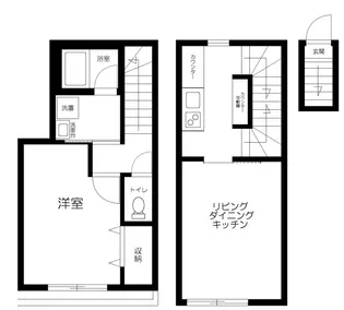 東京都練馬区北町1【アパート】の間取り