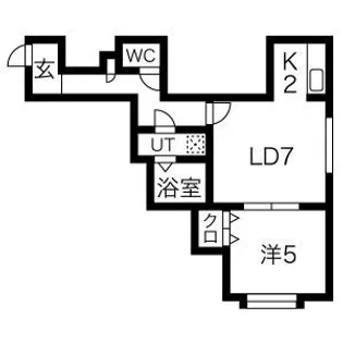 T&D【2階】の間取り