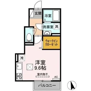 ウィットPSI【1階】の間取り