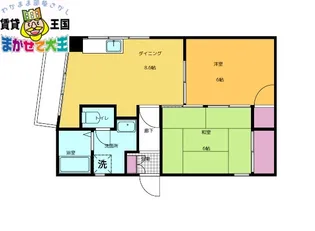 ベアビル【3階】の間取り