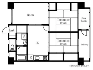 第一まついビル【3階】の間取り