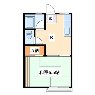 コーポサンビーム【2階】の間取り