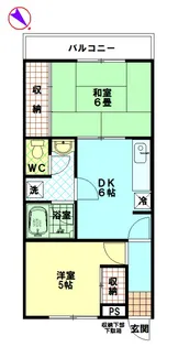 エクセレンス成増【2階】の間取り