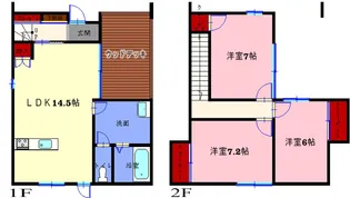和歌山県岩出市吉田【一戸建】の間取り
