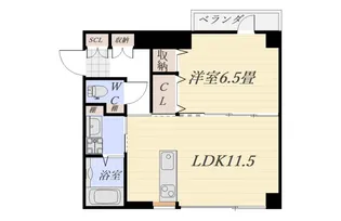 ラヴァーズ武岡【2階】の間取り