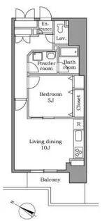 レジディア中延【7階】の間取り