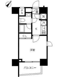 スカイコート池袋西壱番館【10階】の間取り