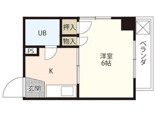 メゾン東雲I【4階】の間取り