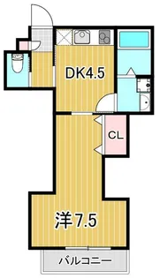 パレスホリケ2【2階】の間取り