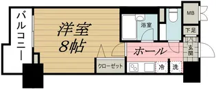 パークアクシス千葉【3階】の間取り