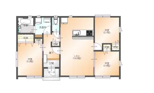 埼玉県深谷市国済寺【一戸建】の間取り