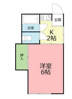 コーポラスサカグチ【2階】の間取り