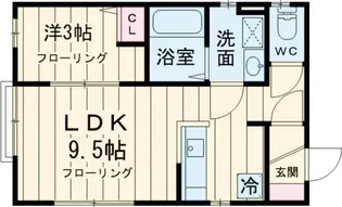 グレイス【2階】の間取り