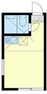 ユナイト本牧ブラッドリ【2階】の間取り