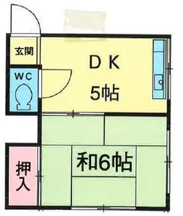 共栄ビル【2階】の間取り