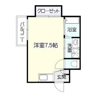ルヴェル天保山【2階】の間取り