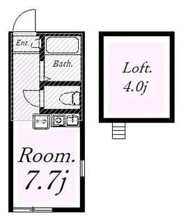 ユナイト南太田ラ・ヴィレンヌ【1階】の間取り