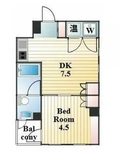 Mスクエア【2階】の間取り