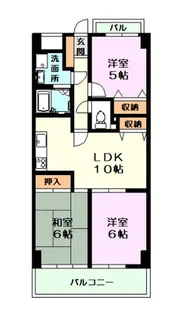 東京都板橋区徳丸4【マンション】の間取り