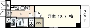 ウイング十日市【5階】の間取り