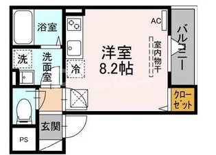 ルリアン江戸川【2階】の間取り