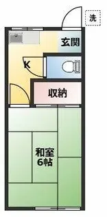 ハイム葵【2階】の間取り