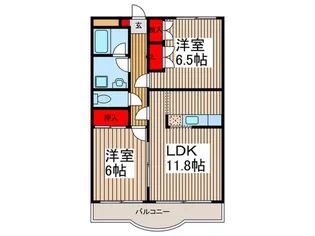 マンション太平【1階】の間取り
