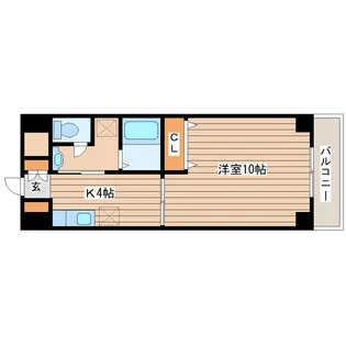 第1ジーオンビル【5階】の間取り