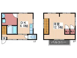 広島県広島市安芸区船越南3【一戸建】の間取り