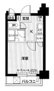 グランヴァン町田【4階】の間取り