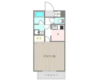 RamsesA錦町【3階】の間取り