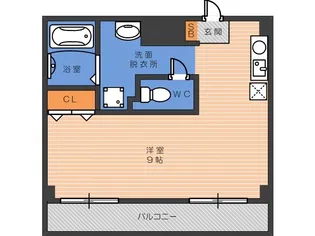 レガーレ長居公園【4階】の間取り