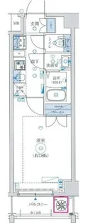 REXZY東向島【9階】の間取り