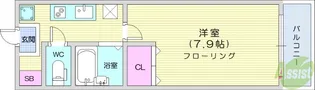 サンヴァーリオ小松島【2階】の間取り