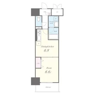 リップルズ【7階】の間取り