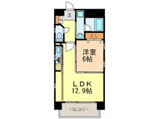 ガレリアM千代田【7階】の間取り