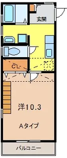 ホワイトキャッスルM&I II番館【1階】の間取り