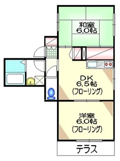 サンバース【1階】の間取り