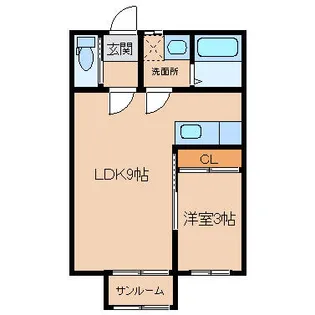 Provence【1階】の間取り
