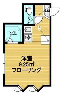 フェリスミュー【1階】の間取り