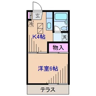 メゾンブランシュ【1階】の間取り