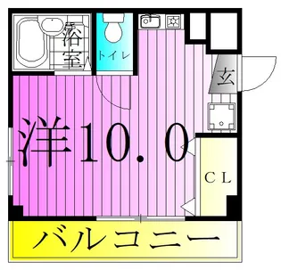 NICsuite(ニックスイート)【4階】の間取り