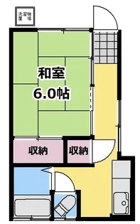 木村(喜)荘【1階】の間取り