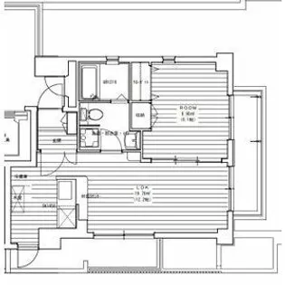 ビュークレスト水前寺5丁目【5階】の間取り