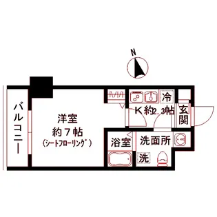 N-stage金沢文庫II【2階】の間取り