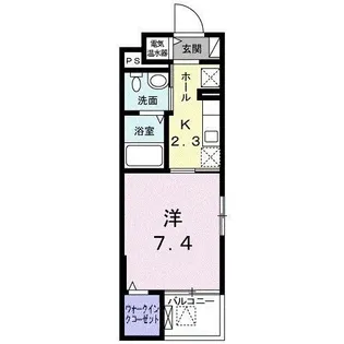 クレメントハウス【2階】の間取り